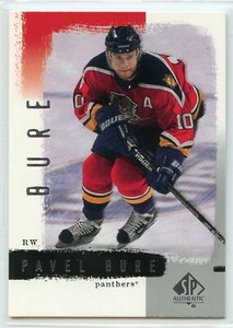 2000-01 SP Authentic Hockey - #38 - Pavel Bure - Florida Panthers