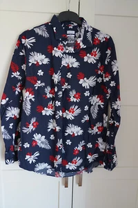 Hemd, Seidensticker, Blumenmotiv, Floral, Größe 44 XL - Bild 1 von 3