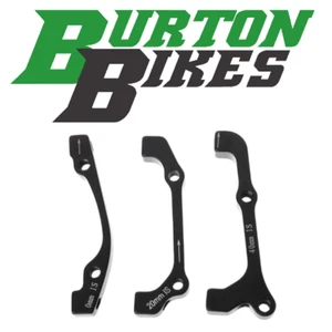 Burton Bikes disc brake caliper adapter, IS Mount to Post Mount, 160/180/200mm - Picture 1 of 4