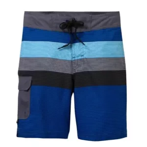Costume da bagno ragazzo Art Class taglia 10 blu foderato in rete con cravatta in vita pantaloncino - Foto 1 di 6