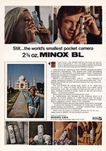 1973 Minox Camera: Worlds Smallest Pocket Camera Vintage Print Ad - Picture 1 of 1