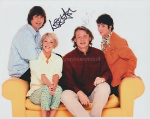 Leslie Ash & Martin Clunes handsigniertes 8x10 Foto, Autogramm, Männer benehmen sich schlecht - Bild 1 von 4