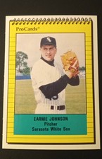 1991 Sarasota White Sox Earnie Johnson #1108