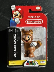 Jakks Pacific World of Nintendo Super Mario Tanooki Mario 2,5"" Zoll Serie 2-2 - Bild 1 von 4