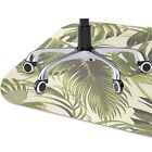 Carpet protector chair mat Pad under Office Desk Decor Tropical leaves 120x90