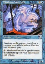4x Mistform Warchief ~ Near Mint Scourge MTG Magic x4 4 UltimateMTG Playset Blue