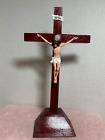 Crucifix en bois Jésus béni
