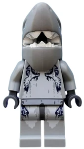 MINIFIGURE LEGO ATLANTIS SHARK WARRIOR ATL004 SQUALO GUERRIERO - Foto 1 di 1