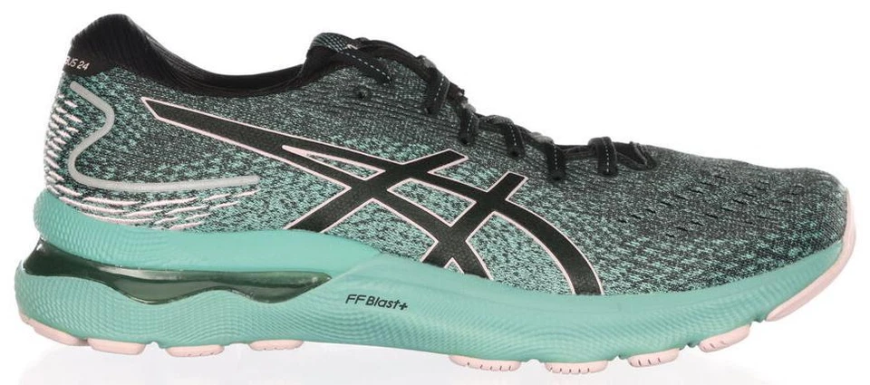 Size 6 - Asics Gel Nimbus 24 Black Barely Rose W