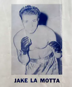 Vintage Boxing Program Jake LaMotta Raging Bull vs Cerdan Championship 1949 - Picture 1 of 7