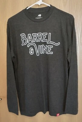 NWOT Lightweight Crewneck Extra Small Black LS Sportiqe T-shirt w/ Business Name - Image 1 of 4