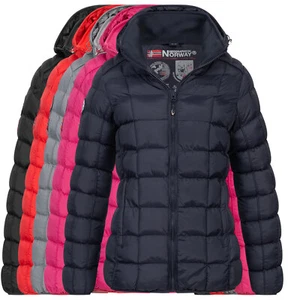 geographical Norway Damen Steppjacke Parka Winterjacke Warm Gesteppt Outdoor - Bild 1 von 29
