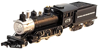 N MDC Roundhouse 8052 DRGW 2-6-0 Mogul #479 & Tender (Tested) NIB rapido cplrs - Image 1 of 4