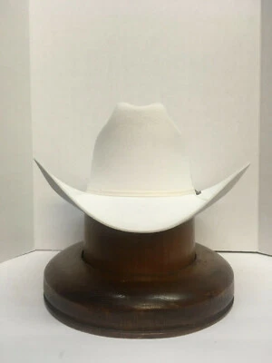 Sombrero de fieltro blanco Stetson® 6X Rancher con cepillo de sombrero gratis Foto 1 de 4