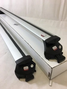 Complete Roof Rack Bars Dynamic 120cm For BMW X5 F15 2014-2018 for flush rails - Picture 1 of 6