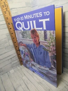 10-20-30 Minutes to Quilt (Sewing with Nancy) By Nancy Zieman / Hardcover/ 2000 - Picture 1 of 4