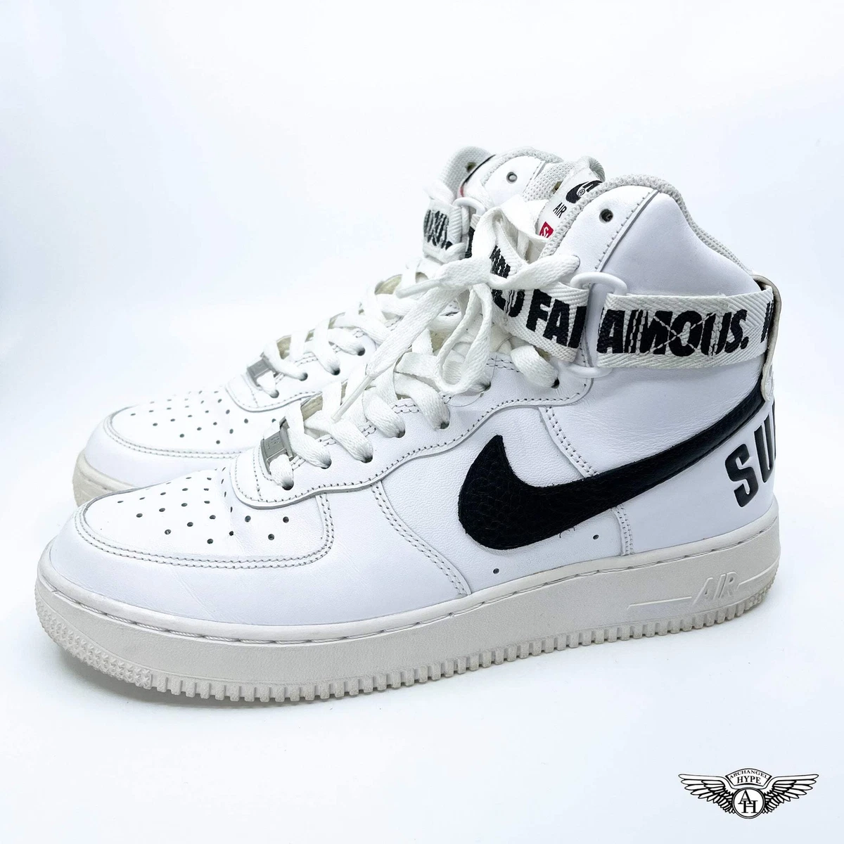 Nike Supreme x Air Force 1 Supreme High White | eBay