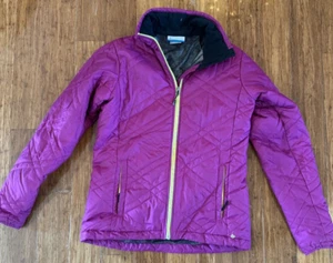 Columbia Woman's Jacket Fuscia Size 18/20 - Picture 1 of 3