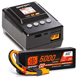 Losi 22s Sprint Car Completer Kit 5000mAh 2S LiPo & S155 Charger - Picture 1 of 1