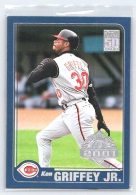 2001 Topps Opening Day Ken Griffey Jr. #124     Cincinnati Reds - Image 1 of 2