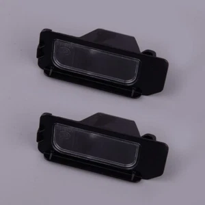 License Plate Light Lamp Cover Fit for: 2011-2018 Mitsubishi Outlander Sport ASX - Picture 1 of 4