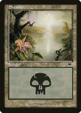 Swamp (341) Onslaught HEAVILY PLD Basic Land MAGIC THE GATHERING CARD ABUGames