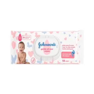Johnson's Gentle All Over Baby Wipes 56's - Picture 1 of 1