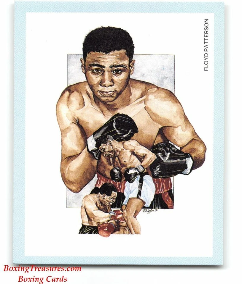 Floyd Patterson - 1991 Victoria Gallery Heavyweights Boxing Card - Image 1 of 1