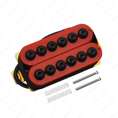Pastillas Guitarra Eléctrica Doble Bobina Humbucker Cerámica Imán Paraguas-Cabeza Foto 1 de 4