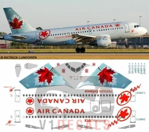 V1 Decals Airbus A319 Air Canada for 1/144 Revell Model Airplane Kit V1D0092 - Picture 1 of 8