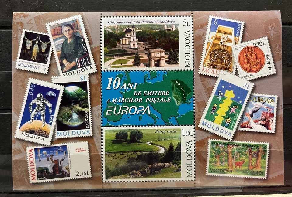 Moldavia - 2003 - Europa - Timbres - stamps - MNH** - B300 - Image 1 of 1