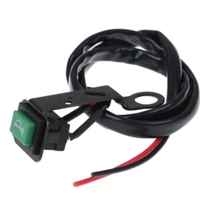 Electric Bicycle Horn Signal Switch Button Motorcycle Scooter Bike&KF - Picture 1 of 12
