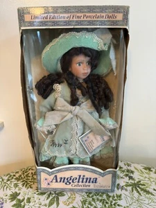 Vintage LTD Edition Timeless Treasures Angelina Collection Porcelain Doll 2001 - Picture 1 of 5