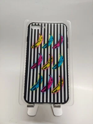 Ananasy For Apple iPhone 7/8 Plus Case Black and White Stripes Case "Bananas" - Image 1 of 2
