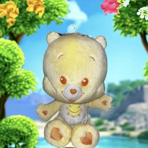 "Animal de peluche de peluche Care Bear Cubs Funshine Cub amarillo sol 12"" 2004" - Imagen 1 de 8