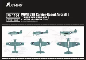 Flyhawk 1/700 FH-1164 WWII USN Carrier-Based Aircraft (Set.1) - Picture 1 of 7