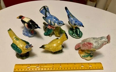 6x Vintage Stangl Birds Art Figurine 3.5” #3402/3456/3583/3596/3597/3598 - Image 1 of 4