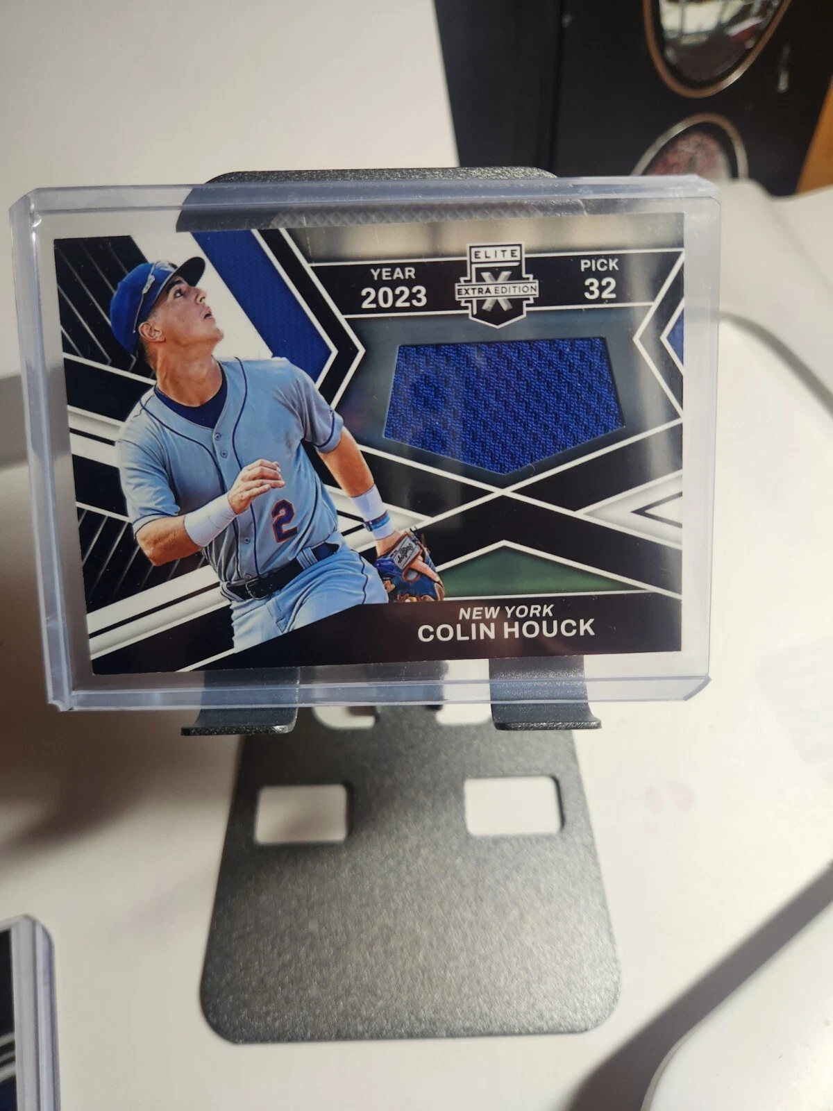2023 Panini Elite Extra Edition Colin Houck First Round Materials Patch #FR-CHK