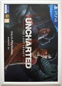 Uncharted: The Lost Legacy RARE PS4 42cm x 59cm Promotional Poster #1 - Picture 1 of 2