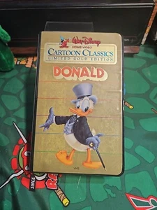 Cartoon Classics Limited Gold Edition - Donald (VHS) - Picture 1 of 4