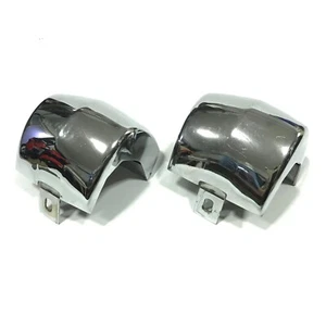 DATSUN BLUEBIRD 410 411 Overrider Bumper Front NOS Pair - Picture 1 of 11