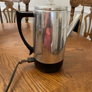 Percolador de café MCM West Bend 12 tazas eléctrico vintage - Imagen 1 de 7