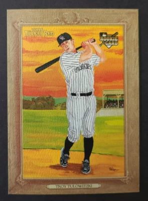 2007 Topps Turkey Red Troy Tulowitzki Rookie Card RC #163 Colorado Rockies - Image 1 of 2