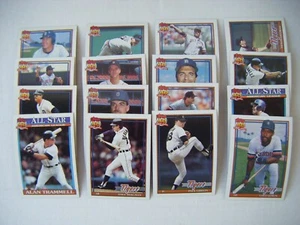 Topps 1991 Detroit Tigers 29 Karten Team Set - Bild 1 von 2