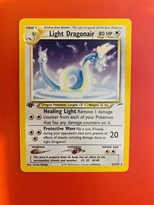 LOOK! DRAGONAIR 1ST EDITION POKEMON Base 22/105 rare Mint - Picture 1 of 11