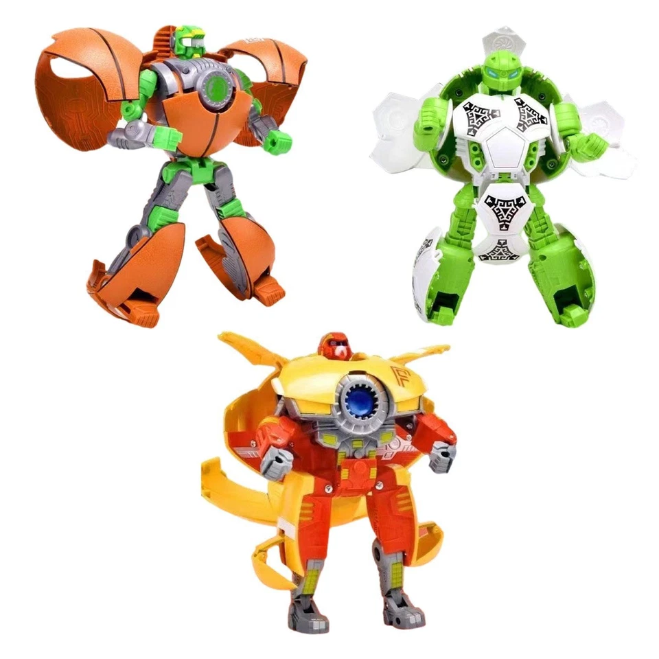 Transforming Robot Toy Action Figures Collection Motor Stem Toys for Age 4 5 6 7 - Image 1 of 1