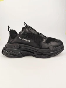 Balenciaga Triple S Black Usate EU 43 UK 9 US 10 ref. 534217 W09O1 100 - Foto 1 di 12