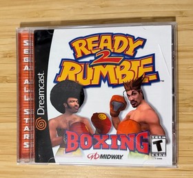 Ready 2 Rumble Boxing Sega Dreamcast Game (Complete) *TESTED* All Stars  vintage