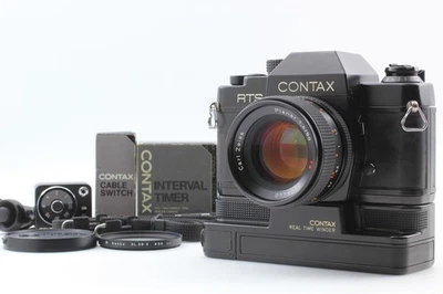 [N COMO NUEVO] CONTAX RTS 35mm SLR Cuerpo de cámara fotográfica 50mm F1.4 AEJ BOBINADORA JAPÓN Foto 1 de 4