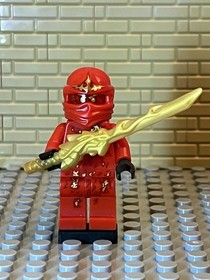 LEGO NRG Kai W/ Golden Elemental Fire Sword BRAND NEW